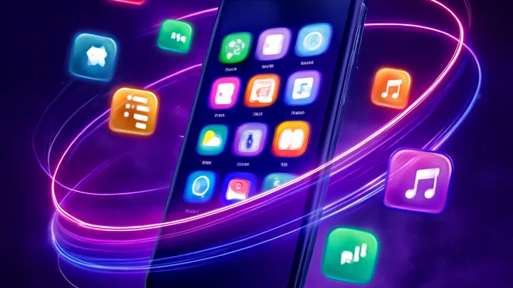 OLYMP BD COM - Sleek smartphone floating in space OLYMP BD COM Sleek smartphone floating in space